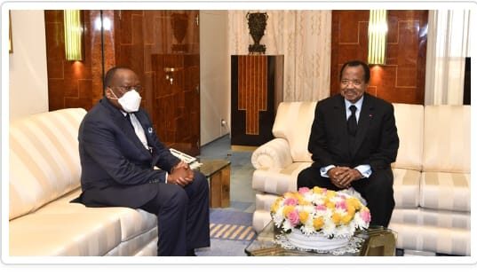 Les adieux de Louncény Fall au Président Paul Biya